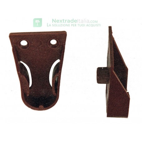 6PZ BL REGGITUBI LATERALI BIANCO (AVORIO) (PZ.2)