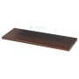 4PZ MENSOLA ARREDAMENTO NOCE CM 100X25X2,5