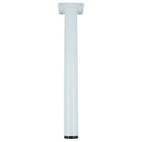 4PZ PIEDINO ACCIAIO DIAMETRO 30 CM.10 COL. BIANCO