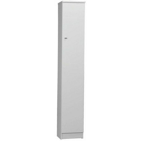 MOBILE BIANCO LACCATO 1 ANTA CM 31X34X183H 313TL