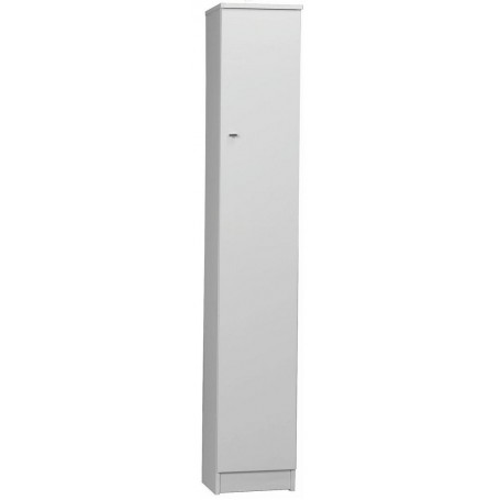 MOBILE BIANCO LACCATO 1 ANTA CM 31X34X183H 313TL