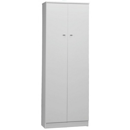 MOBILE BIANCO LACCATO 2 ANTE CM 62X34X183H 168TL