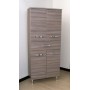 COLONNA ANTONELLA 4ANTE 1CASSETTO CM 66X33X160H PALISSANDRO 