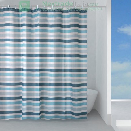 GEDY TENDA PER DOCCIA BAGNO IN POLIESTERE FANTASIA TRATTO 1312 240X200 CM