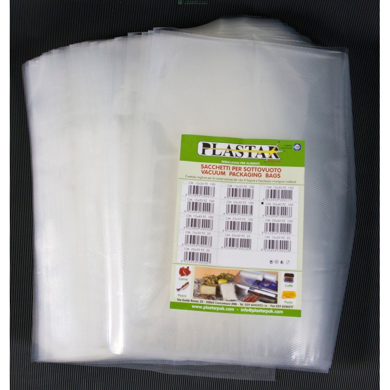 Sacchetti Sottovuto Goffrati 100 Pezzi 30x40 Cm | Maurer D – Perfetti Per Conservare E Organizzare Casa