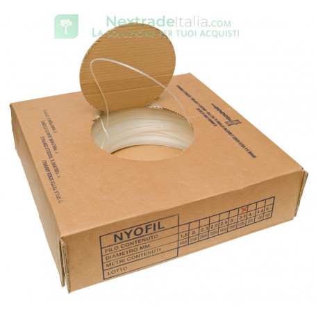 12KG FILO STENDIBIANCHERIA NYLON "NYFIL" DIAMETRO MM.4