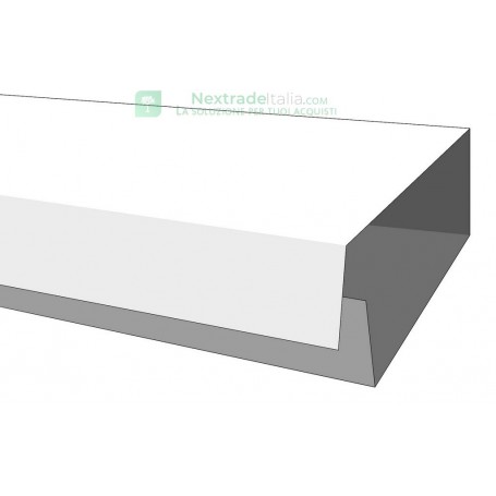 MINICANALINA ADESIVA CON COPERCHIO FRONTALE .20X10 H.200