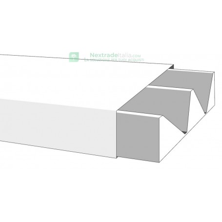 MINICANALINA CON COPERCHIO FRONTALE 30X10 1 SC.H.200