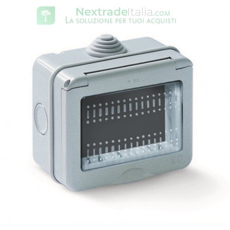 CASSETTA DA PARETE LIFE X ESTERNO 3P.IP55
