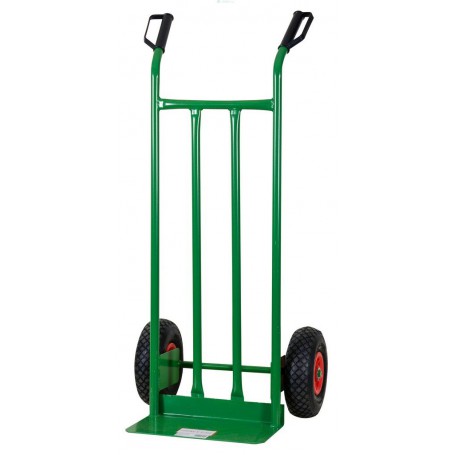 CARRELLO PORTACASSE 2 RUOTE PNEUMATICHE PORTATA KG.200