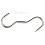 GANCIO INOX GIREVOLE PER MACELLAI MM.210X9*
