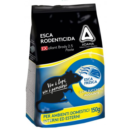 48PZ ESCA TOPICIDA FRESCA PRONTA ALL'USO "BRODY 2.5" GR 150 BLU