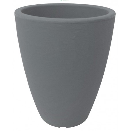 VASO HOME TONDO CM.30X38H PIETRA