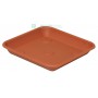 SOTTOVASO OMNIA IN PLASTICA PER FIORI E PIANTINE 30X30 PER VASO FESTO 35X35