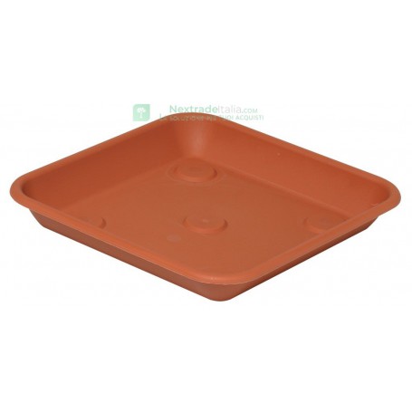 Sottovaso Giapponese In Plastica Per Bonsai, Bordo Arrotondato, 42,5 X 31 X 1 Cm - A15
