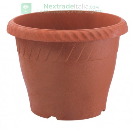 VASO IN PLASTICA "OLIMPO"DIAMETRO 30CM ALTEZZA 22CM