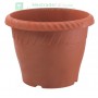 VASO IN PLASTICA MOD."OLIMPO" DIAMETRO 25 CM ALTEZZA 18 CM