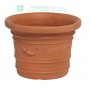 VASO PLASTICA FESTONATO DIAMETRO CM.45X34H PRESTIGE