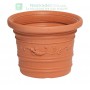 VASO PLASTICA FESTONATO DIAMETRO CM.40X30H PRESTIGE