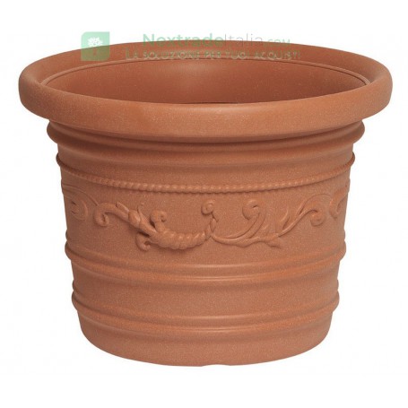 VASO PLASTICA FESTONATO DIAMETRO CM.60X44H PRESTIGE