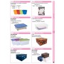 6PZ CONTENITORE 'SPACE BOX' CON COPERCHIO CM 56X39,5X29H