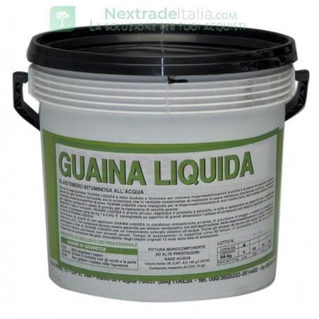 GUAINA LIQUIDA BITUMINOSA NERA KG. 5