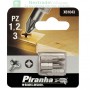 PIRANHA X61043 3 INSERTI LUNGHEZZA MM.25 PZ 1-2-3