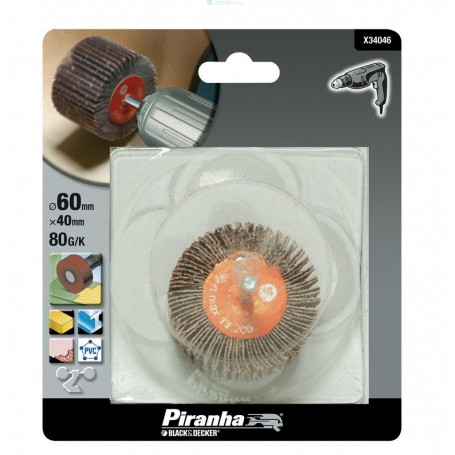 PIRANHA X34046 MOLA A LAMELLE 60X40 GR.80