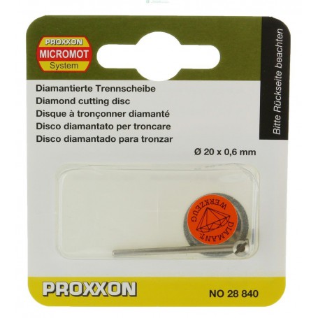 PROXXON 28840 "FIG.25" DISCO DIAMANTATO MM.20