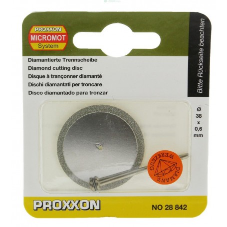 PROXXON 28842 "FIG.25" DISCO DIAMANTATO MM.38