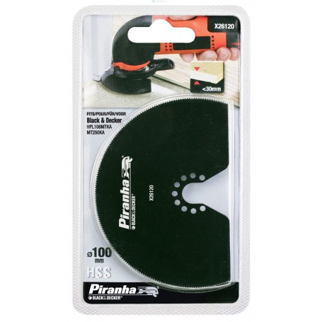 PIRANHA X26120 LAMA A SEGMENTI MM 100 X MT300