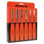 SET 6 SGORBIE PER LEGNO IRIDIUM