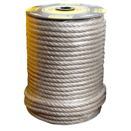 18KG FUNE IN CANAPA CHIARA DIAMETRO MM.16 (MT.100 CIRCA)