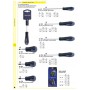 12PZ CACCIAVITI PHILIPS ART.102 TEKNA 6X150(2)