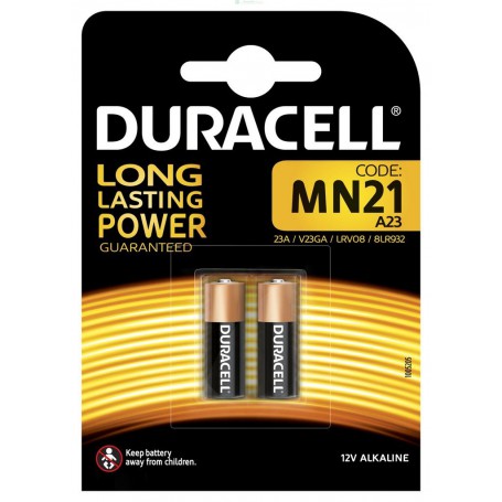 10PZ DURACELL PILA ALCALINA 12V MN21 BL.2