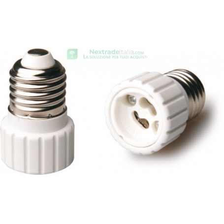 25PZ ADATTATORE E27/GU10 MAX W60 (FIG.5)