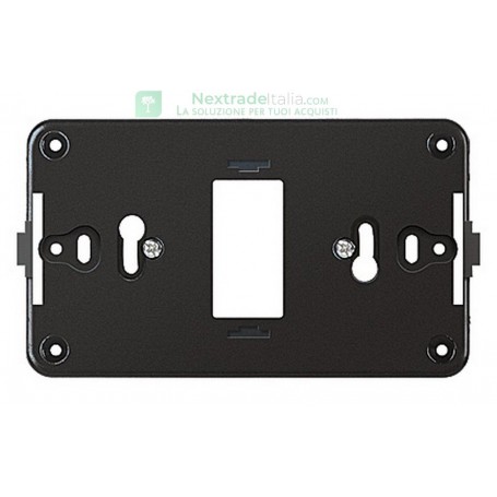 25PZ TONDO'ART.ECL99651F SUPPORTO 1 MODULO UNIVERSALE 