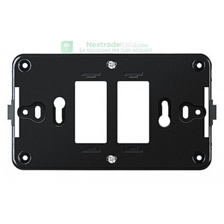 25PZ TONDO'ART.ECL99652F SUPPORTO 2 MODULO UNIVERSALE 