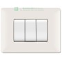 PLACCA LIFE Q MODELLO LIVING BIANCO 7 POSTI