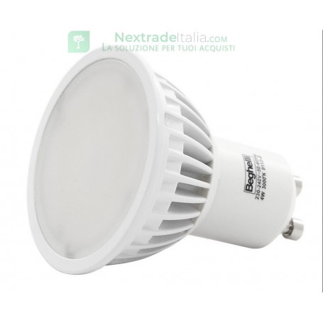 10PZ BEGHELLI LED 56859 GU10W7,0 FREDDA 6500K