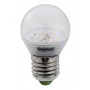 10PZ BEGHELLI LED 56075 SFERA E27W5,0 FREDDA TRASPARENTE 