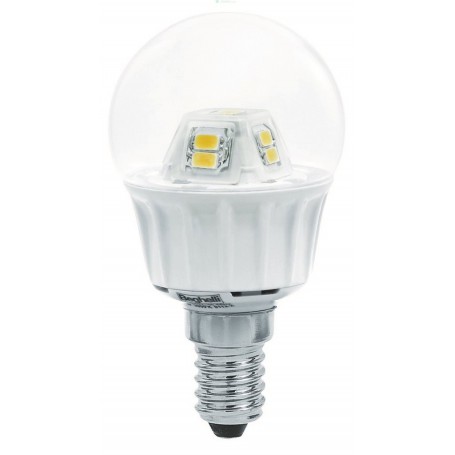 10PZ BEGHELLI LED 56071 SFERA E14W4,0 FREDDA TRASP