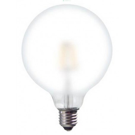 10PZ LED GLOBO TRASP.7WE27 -G125-L.800-2700K CALDA