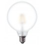 10PZ LED GLOBO TRASP.7WE27 -G125-L.800-2700K CALDA