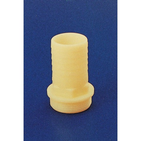 5PZ PL RACCORDO NYLON P/GOMMA 3/4X20