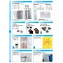 20PZ COPRISPIGOLI ADESIVI BLISTER PZ.4 TRASPARENTE LUCIDO LT.0,750