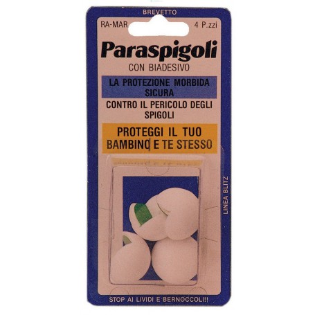 20PZ COPRISPIGOLI ADESIVI BLISTER PZ.4 BIANCO**