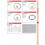 20PZ FILO OTTONE DIAMETRO 0,8 MM LUNG HEZZA 12 MT MATASSINA 50 G