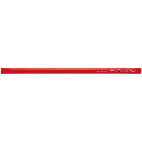 10PZ MATITA PER FALEGNAMI PICA CLASSIC CM 30 ROSSO GRAFITE ALTA QUALITÀ