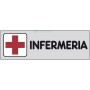 10PZ ETICHETTE ADESIVE 150X50 "INFERMERIA"